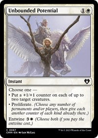 Magic: The Gathering Single - Commander Masters - Unbounded Potential - FOIL Common/0067 - Lightly Played