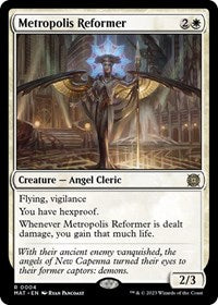 Magic: The Gathering Single - March of the Machine: The Aftermath - Metropolis Reformer (Foil) - Rare/0004 - Lightly Played