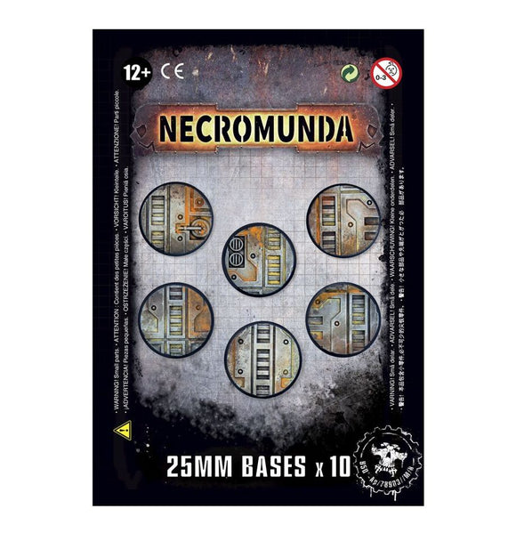 Warhammer 40,000 - Necromunda 32mm Bases x10