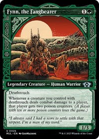 Magic: The Gathering Single - March of the Machine: Multiverse Legends - Fynn, the Fangbearer - Uncommon/0026 - Lightly Played