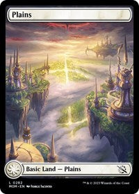 Magic: The Gathering Single - March of the Machine - Plains (0282) (Foil) - Land/0282 - Lightly Played