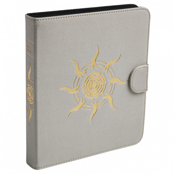 Dragon Shield Binder: Spell Codex Portfolio 160- Ashen White