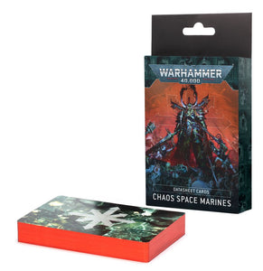 Warhammer 40,000 - DATASHEET CARDS: CHAOS SPACE MARINES