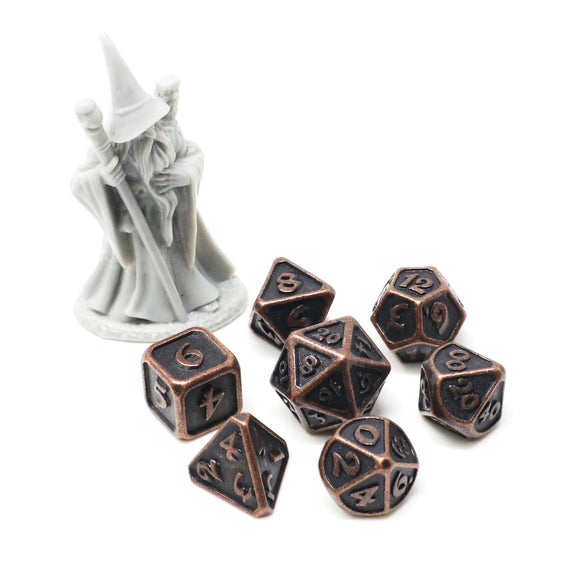 7pc Mini RPG Set: Critlings - Dark Copper