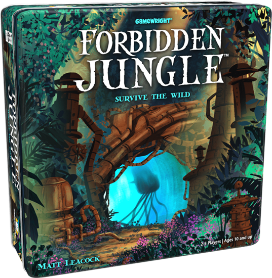 Forbidden Jungle: Survive the Wild Tin