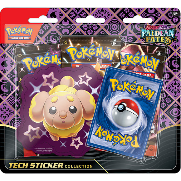 Pokemon TCG: Scarlet & Violet 4.5 Paldean Fates- Tech Sticker Collection