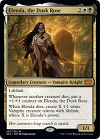 Magic: The Gathering Single - Double Masters 2022 - Elenda, the Dusk Rose - Mythic/207 Lightly Played