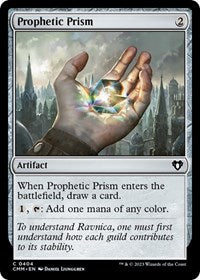 Magic: The Gathering Single - Commander Masters - Prophetic Prism - FOIL Common/0404 - Lightly Played