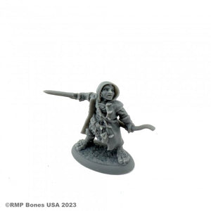 Reaper Bones USA - WOODY STUMPWIMPLE, HALFLING RANGER 07108