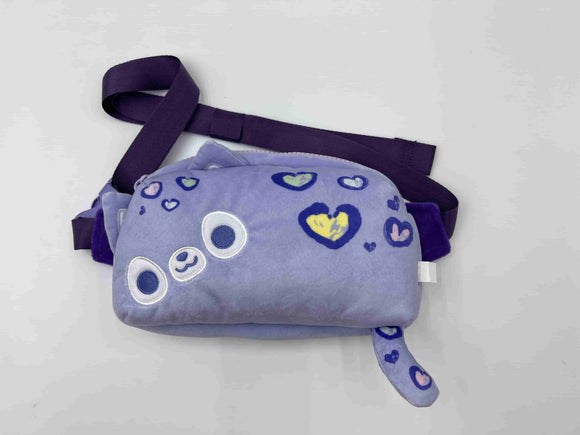 Plushiverse: Plushie Fanny Pack - A Spot in My Heart Leopard