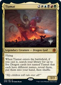 Magic: The Gathering Single - Adventures in the Forgotten Realms - Tiamat (Promo) - Mythic/235 - Lightly Played