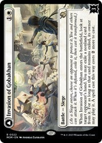 Magic: The Gathering Single - March of the Machine - Invasion of Gobakhan - Rare/0022 - Lightly Played