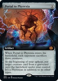 Magic: The Gathering Single - The Brothers' War - Portal to Phyrexia (Extended Art) - Mythic/365 - Lightly Played