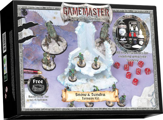 Gamemaster: Snow & Tundra Terrain Kit