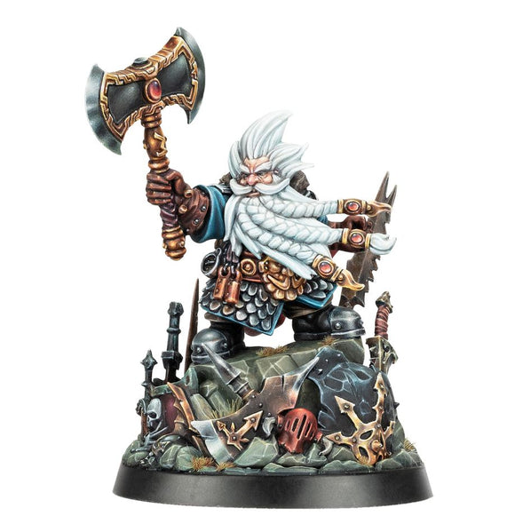 Warhammer Age of Sigmar: GROMBRINDAL, THE WHITE DWARF