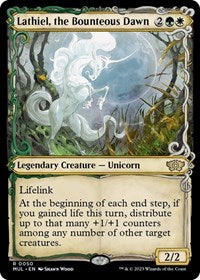 Magic: The Gathering Single - March of the Machine: Multiverse Legends - Lathiel, the Bounteous Dawn - Rare/0050 - Lightly Played