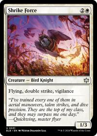 Magic: The Gathering Single - Bloomburrow - Shrike Force - FOIL Uncommon/0031 - Lightly Played