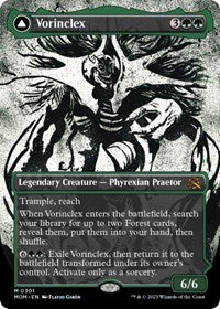 Magic: The Gathering Single - March of the Machine - Vorinclex (Showcase) (Foil) - Mythic/0301 Lightly Played