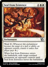 Magic: The Gathering Single - March of the Machine - Seal from Existence (Foil) - Uncommon/0035 - Lightly Played