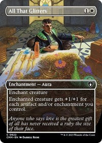 Magic: The Gathering Single - Commander Masters - All That Glitters (Borderless) - Common/0822 - Lightly Played