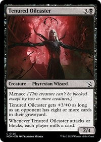 Magic: The Gathering Single - March of the Machine - Tenured Oilcaster (Foil) - Common/0126 - Lightly Played