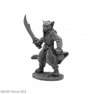 Reaper Dar Heaven Legends - Metal - Catfolk Buccaneer 04055