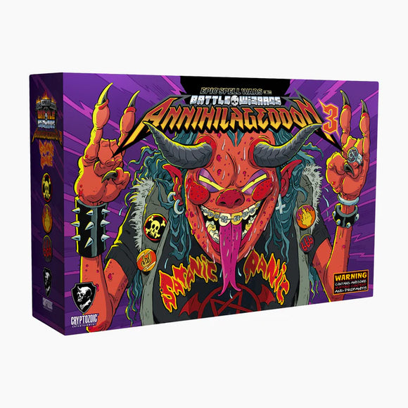 Epic Spell Wars of the Battle Wizards: Annihilageddon 3 - Satanic Panic - KICKSTARTER (Devil Pledge)