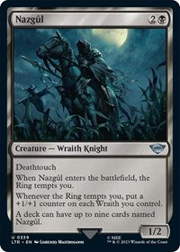 Magic: The Gathering Single - Universes Beyond: The Lord of the Rings: Tales of Middle-earth - Nazgul (0339) - Uncommon/0339 - Lightly Played