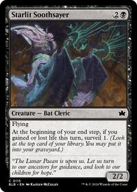 Magic: The Gathering Single - Bloomburrow - Starlit Soothsayer - FOIL Uncommon/0115 - Lightly Played