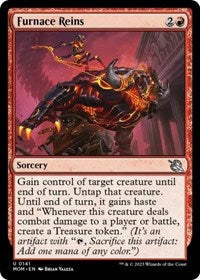 Magic: The Gathering Single - March of the Machine - Furnace Reins - Uncommon/0141 - Lightly Played