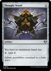 Magic: The Gathering Single - Commander Masters - Thought Vessel - FOIL Uncommon/0414 - Lightly Played