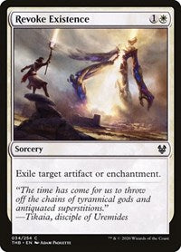 Magic: The Gathering Single - Theros Beyond Death - Revoke Existence - Common/034 - Lightly Played
