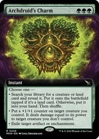 Magic: The Gathering Single - Murders at Karlov Manor - Archdruid's Charm (Extended Art) - Rare/0408 Lightly Played