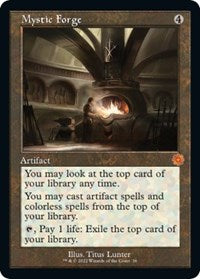 Magic: The Gathering Single - The Brothers' War: Retro Frame Artifacts - Mystic Forge - Mythic/036 - Lightly Played