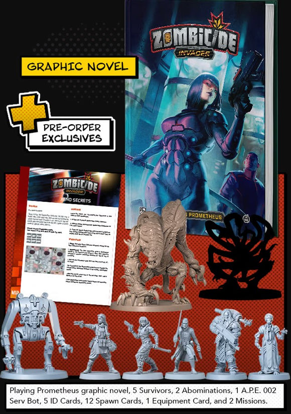 Comic Book Extras - Volume 2 - Zombicide Invader - Playing Prometheus