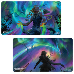 Playmat: MTG Double Sided- Commander Series 4- Three Color Shard -Esika