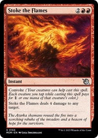 Magic: The Gathering Single - March of the Machine - Stoke the Flames - Uncommon/0166 - Lightly Played