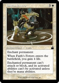 Magic: The Gathering Single - Ravnica Remastered - Faith's Fetters (Retro Frame) - Common/307 Lightly Played