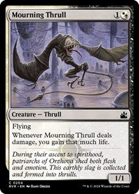 Magic: The Gathering Single - Ravnica Remastered - Mourning Thrull - Common/0204 Lightly Played