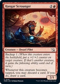 Magic: The Gathering Single - March of the Machine - Hangar Scrounger (Foil) - Common/0142 - Lightly Played