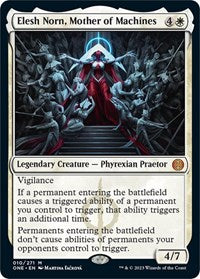 Magic: The Gathering Single - Phyrexia: All Will Be One - Elesh Norn, Mother of Machines - Mythic/010 - Lightly Played