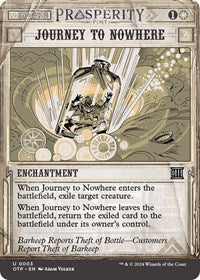 Magic: The Gathering Single - Outlaws of Thunder Junction: Breaking News - Journey to Nowhere - FOIL Uncommon/0003 - Lightly Played
