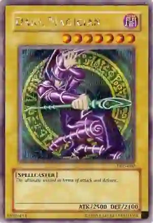 Yu-Gi-Oh! YuGiOh Single - Yu-Gi-Oh! Video Game Promotional Cards - Dark Magician (Dark Duel Stories) - Secret Rare/DDS-002 Lightly Played