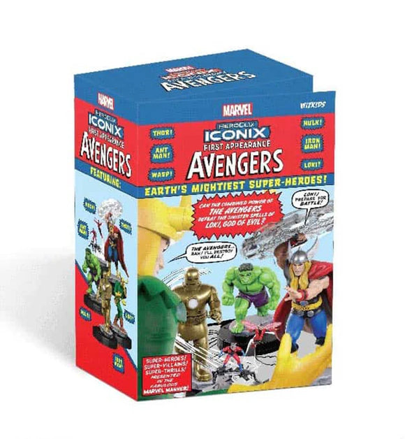 HeroClix Iconix: Marvel- First Appearance Avengers