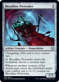 Magic: The Gathering Single - Kaldheim - Bloodline Pretender (Foil) - Uncommon/235 - Lightly Played