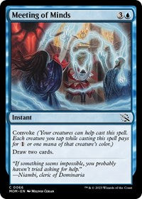 Magic: The Gathering Single - March of the Machine - Meeting of Minds - Common/0066 - Lightly Played