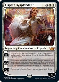 Magic: The Gathering Single - Promo Pack: Streets of New Capenna - Elspeth Resplendent - Mythic/011 Lightly Played