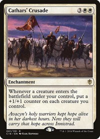 Magic: The Gathering Single - Commander 2016 - Cathars' Crusade - Rare/061 Lightly Played