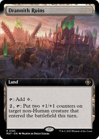 Magic: The Gathering Single - March of the Machine: The Aftermath - Drannith Ruins (Extended Art) - Rare/0185 - Lightly Played