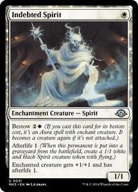 Magic: The Gathering Single - Modern Horizons 3 - Indebted Spirit - FOIL Uncommon/0031 - Lightly Played